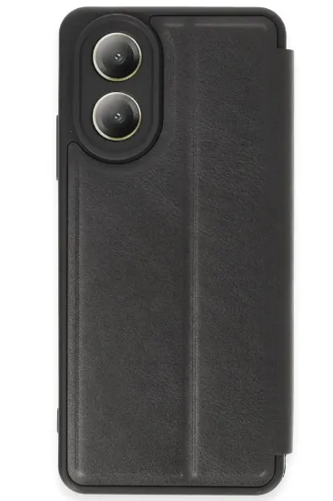 Newface Oppo A38 Kılıf Flip Cover - Siyah resmi