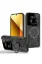 Newface Xiaomi Mi 14 Ultra Kılıf Joy Lens Standlı Kapak - Siyah resmi