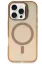 Newface iPhone 16 Pro Kılıf Primera Magsafe Standlı Kapak - Gold resmi