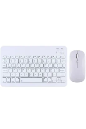 Newface KYB71 Kablosuz Klavye Mouse Set - Beyaz resmi