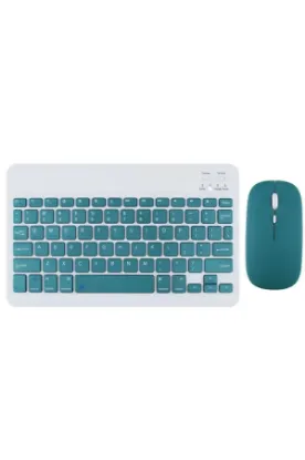 Newface KYB71 Kablosuz Klavye Mouse Set - Koyu Yeşil resmi