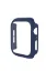 Newface Apple Watch 38mm Camlı Kasa Ekran Koruyucu - Mavi resmi