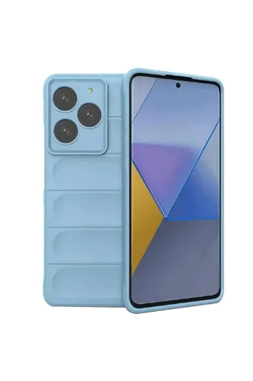 Newface General Mobile Era 50 Kılıf Optimum Silikon - Sky Blue resmi