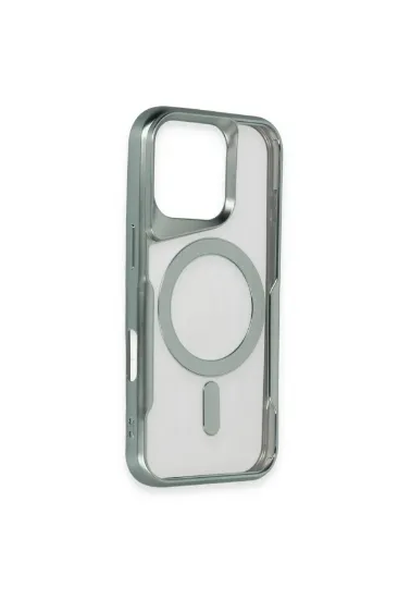 Newface iPhone 16 Kılıf Boyi Magsafe Silikon Kapak - Derin Mor resmi