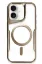 Newface iPhone 16 Kılıf Boyi Magsafe Silikon Kapak - Kahverengi resmi