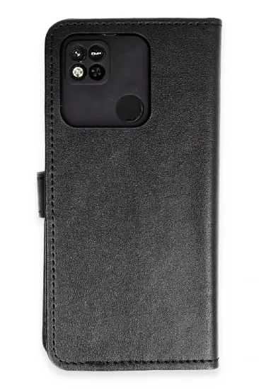 Newface Xiaomi Redmi 10A Kılıf Trend S Plus Kapaklı Kılıf - Siyah resmi