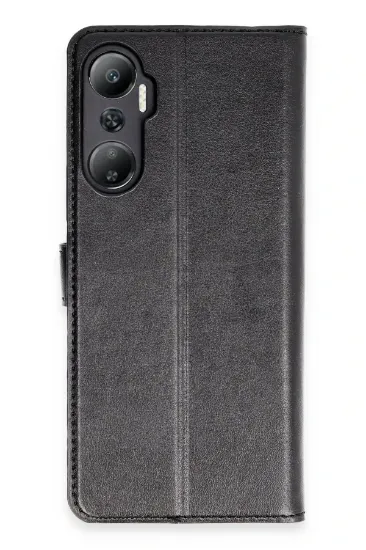 Newface İnfinix Hot 20 Kılıf Trend S Plus Kapaklı Kılıf - Siyah resmi