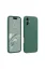 Newface iPhone 16 Plus Kılıf First Silikon - Koyu Yeşil resmi