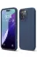Newface iPhone 16 Pro Kılıf First Silikon - Lacivert resmi