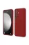 Newface Samsung Galaxy S24 FE Kılıf First Silikon - Kırmızı resmi