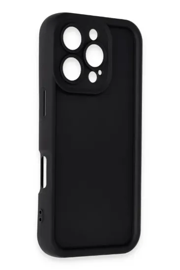 Newface iPhone 16 Pro Kılıf Viera Silikon - Siyah resmi