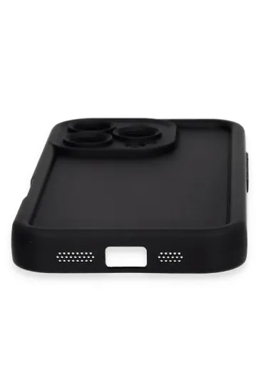 Newface iPhone 16 Pro Kılıf Viera Silikon - Siyah resmi