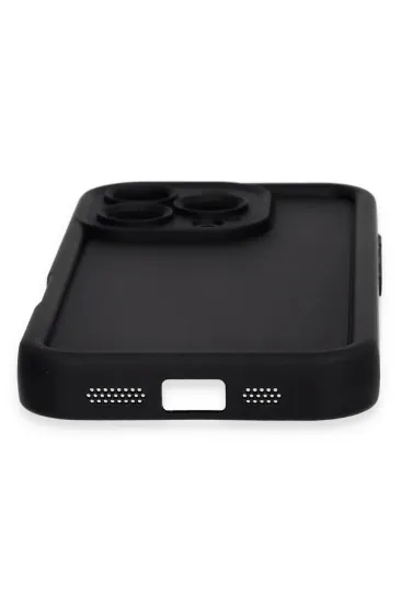 Newface iPhone 16 Pro Max Kılıf Viera Silikon - Siyah resmi