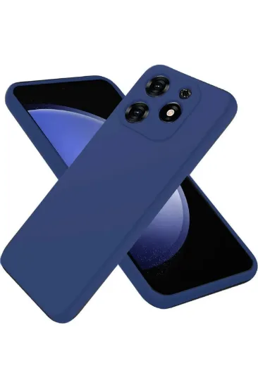 Newface Tecno Spark Go 2024 Kılıf First Silikon - Lacivert resmi