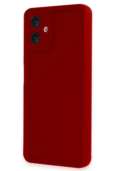 Newface Samsung Galaxy A06 Kılıf Viera Silikon - Kırmızı resmi
