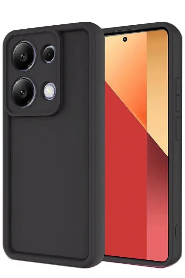 Newface Xiaomi Redmi Note 13 Pro 4G Kılıf Viera Silikon - Siyah resmi