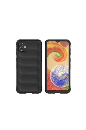 Newface Samsung Galaxy A06 Kılıf Optimum Silikon - Siyah resmi