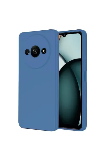 Newface Realme C61 Kılıf First Silikon - Mavi resmi
