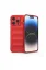 Newface iPhone 16 Pro Kılıf Optimum Silikon - Kırmızı resmi