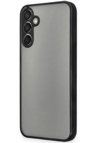 Newface Samsung Galaxy A16 5G Kılıf Montreal Silikon Kapak - Siyah resmi