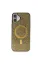 Newface iPhone 16 Plus Kılıf Diamond Magsafe Kapak - Gold resmi