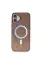 Newface iPhone 16 Plus Kılıf Diamond Magsafe Kapak - Pembe resmi