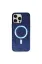 Newface iPhone 16 Pro Kılıf Diamond Magsafe Kapak - Lacivert resmi