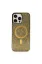 Newface iPhone 16 Pro Max Kılıf Diamond Magsafe Kapak - Gold resmi
