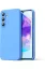 Newface Samsung Galaxy A16 5G Kılıf Nano içi Kadife Silikon - Mavi resmi