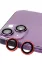 Newface iPhone 13 Mini Raze Metal Kamera Lens - Kırmızı resmi