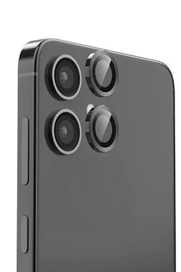 Newface Samsung Galaxy A06 Raze Metal Kamera Lens - Siyah resmi