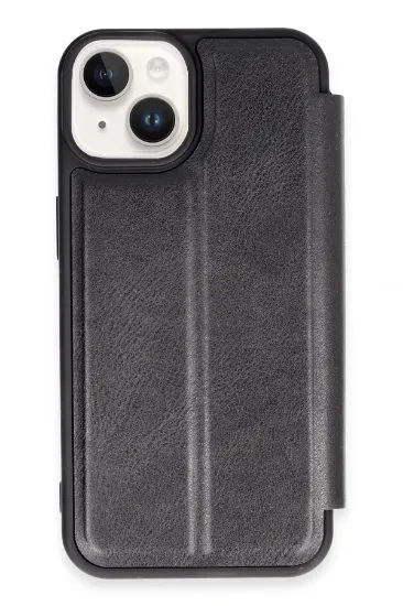 Newface iPhone 14 Kılıf Flip Cover - Siyah resmi