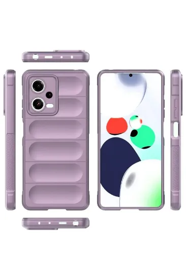 Newface Xiaomi Poco X5 5G Kılıf Optimum Silikon - Mor resmi