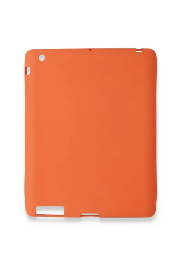 Newface iPad 4 9.7 Kılıf Evo Tablet Silikon - Turuncu resmi