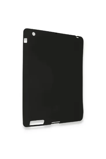 Newface iPad 4 9.7 Kılıf Evo Tablet Silikon - Siyah resmi