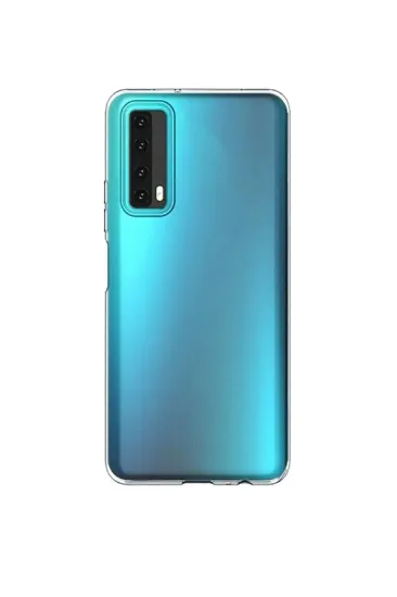 Newface Huawei P Smart 2021 Kılıf Lüx Şeffaf Silikon - Şeffaf resmi