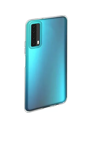Newface Huawei P Smart 2021 Kılıf Lüx Şeffaf Silikon - Şeffaf resmi