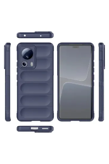 Newface Xiaomi Mi 13 Lite Kılıf Optimum Silikon - Lacivert resmi