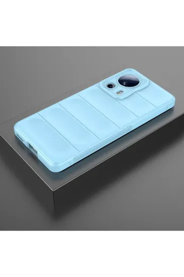 Newface Xiaomi Mi 13 Lite Kılıf Optimum Silikon - Sky Blue resmi