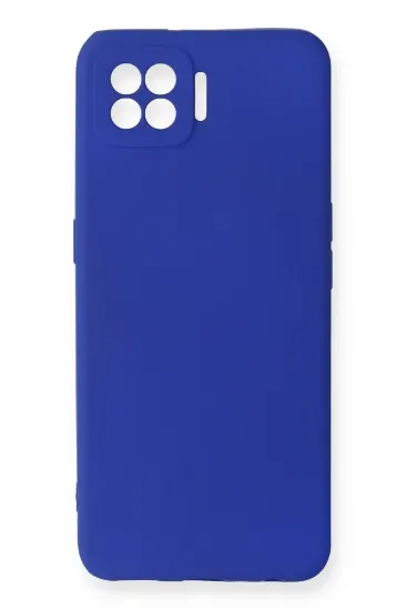 Newface Oppo A73 Kılıf First Silikon - Mavi resmi