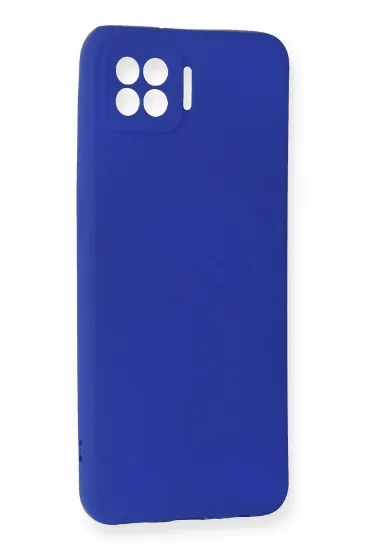 Newface Oppo A73 Kılıf First Silikon - Mavi resmi