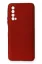Newface Huawei P Smart 2021 Kılıf First Silikon - Bordo resmi
