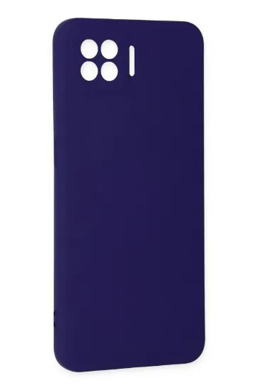 Newface Oppo A73 Kılıf Nano içi Kadife Silikon - Mor resmi