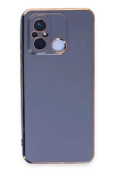 Newface Xiaomi Redmi 12C Kılıf Volet Silikon - Mavi resmi