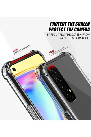 Newface Realme 7 Kılıf Olex Tpu Silikon - Şeffaf resmi