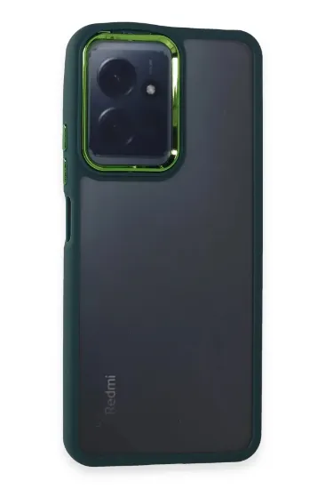 Newface Xiaomi Redmi Note 12 4G Kılıf Dora Kapak - Haki Yeşil resmi