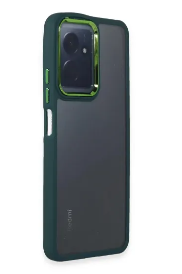 Newface Xiaomi Redmi Note 12 4G Kılıf Dora Kapak - Haki Yeşil resmi
