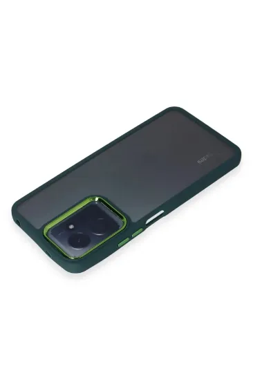 Newface Xiaomi Redmi Note 12 4G Kılıf Dora Kapak - Haki Yeşil resmi