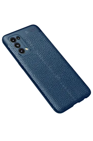 Newface Oppo Reno 5 Kılıf Auto Focus Kapak - Lacivert resmi