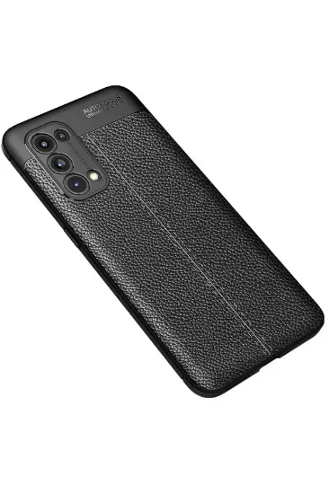 Newface Oppo Reno 5 Pro Kılıf Auto Focus Kapak - Siyah resmi